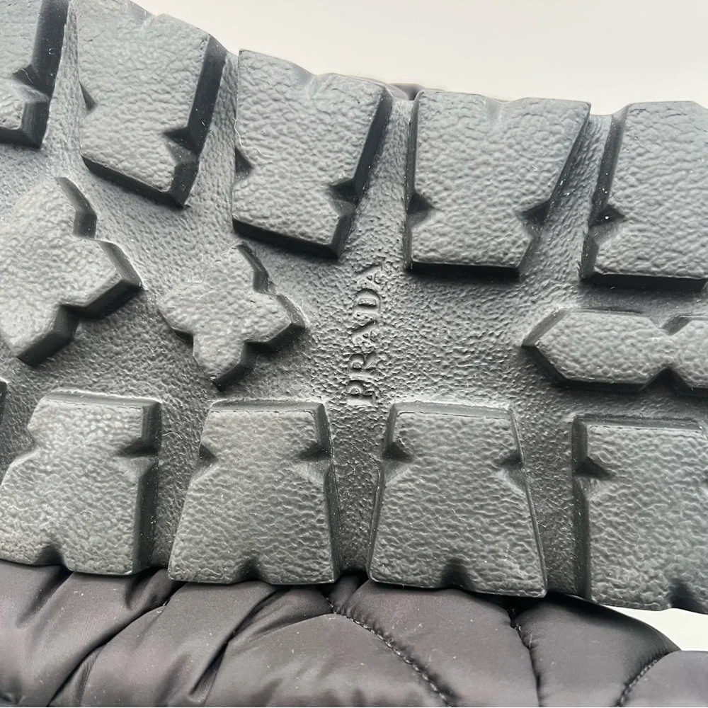 Prada Blow 19 Quilted Nylon Drawstring Boot - Picture 9 of 9